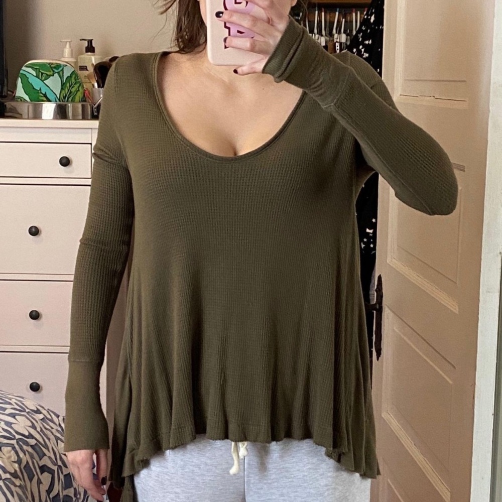 Free People ‘Malibu’ Thermal Long Sleeve